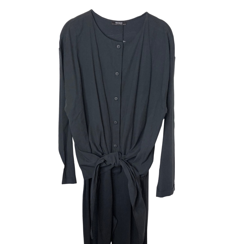 NEW Zara Trafaluc Dark Grey Jumpsuit